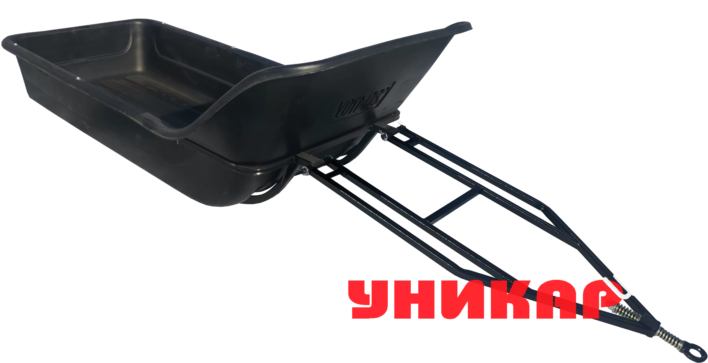 Волокуши С-170У с отбойником (на металлическом каркасе с полозьями)