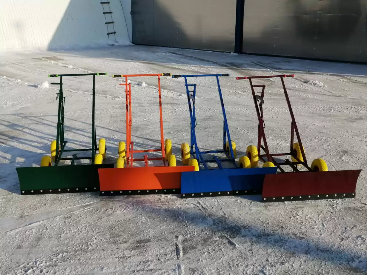 Инструкция по сборке ручного снегоуборочного отвала «Чудо Плюс»