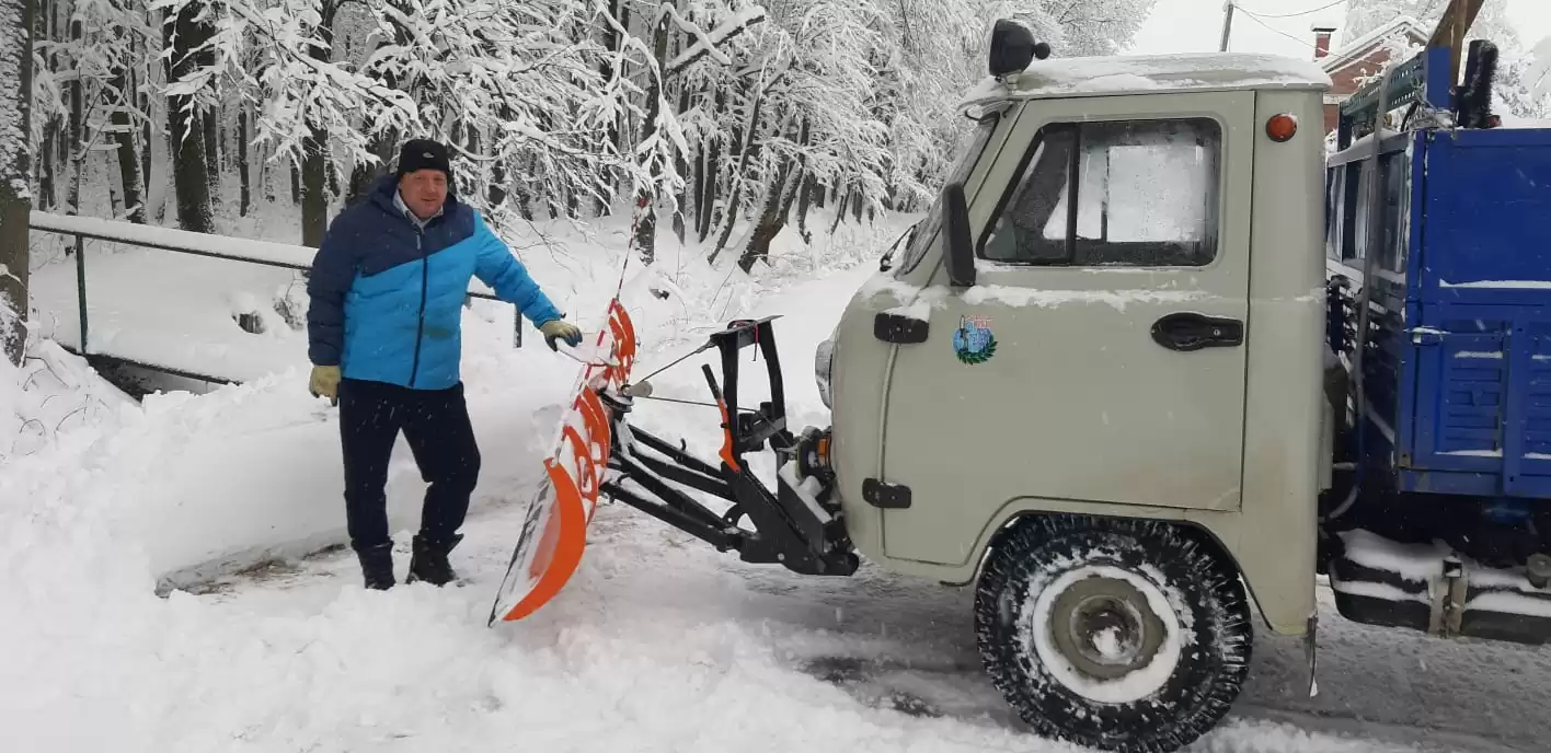 Снегоуборочный отвал серии «Профи» на УАЗ 3303. Отзыв от клиента с г.Тулы